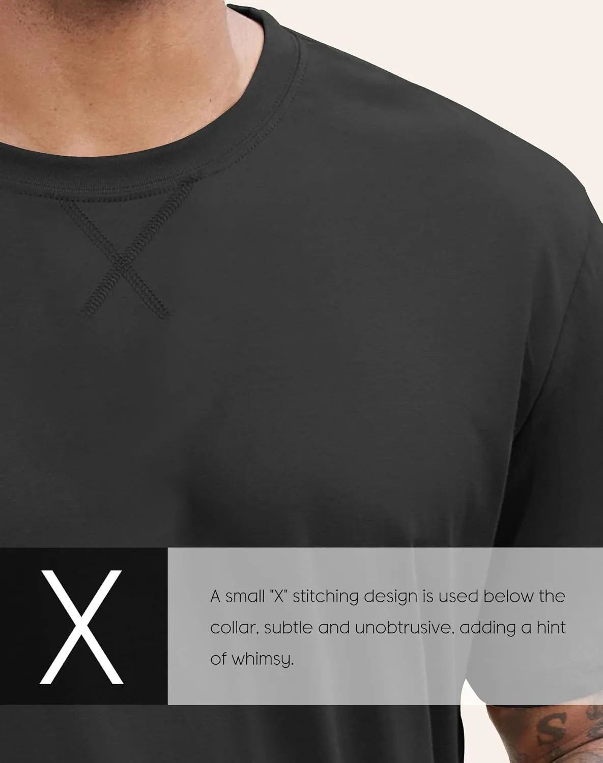 3 Pack Mens t-Shirts 100 Cotton Longline T Shirts Crewneck Long Drop Cut Basic Casual Tee Shirt