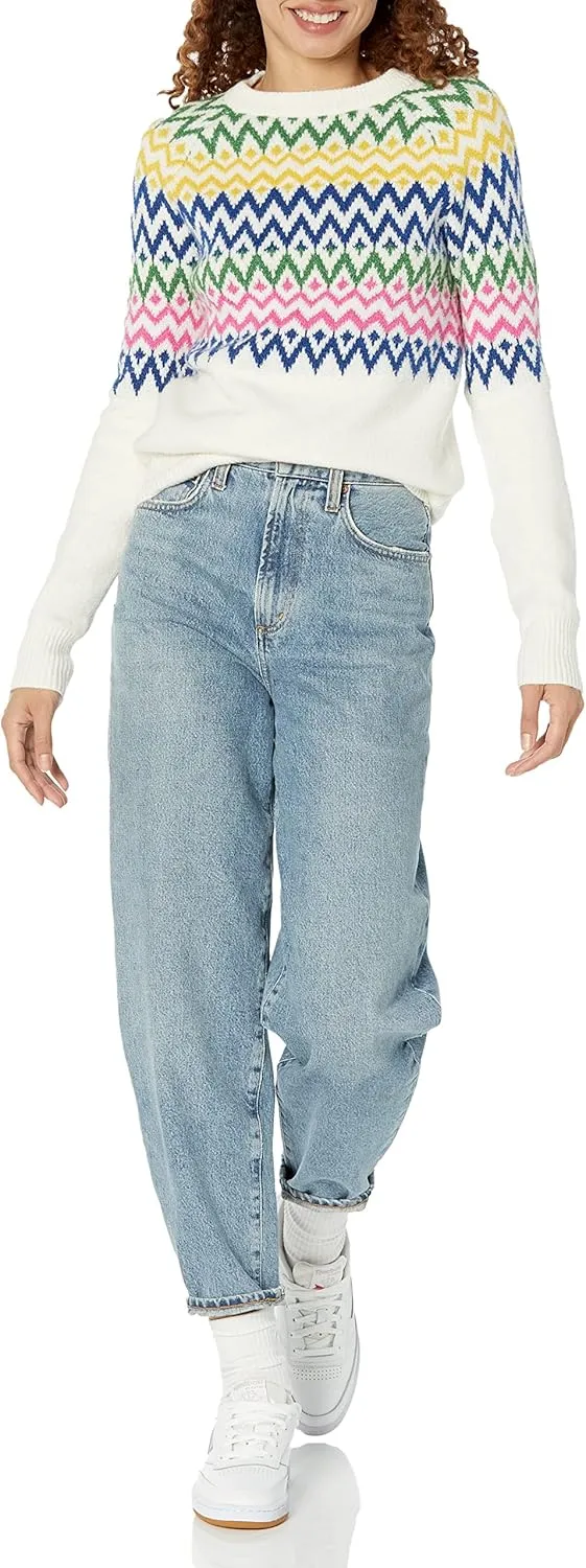 Amazon Essentials Crewneck Sweater for Women, Soft-Touch