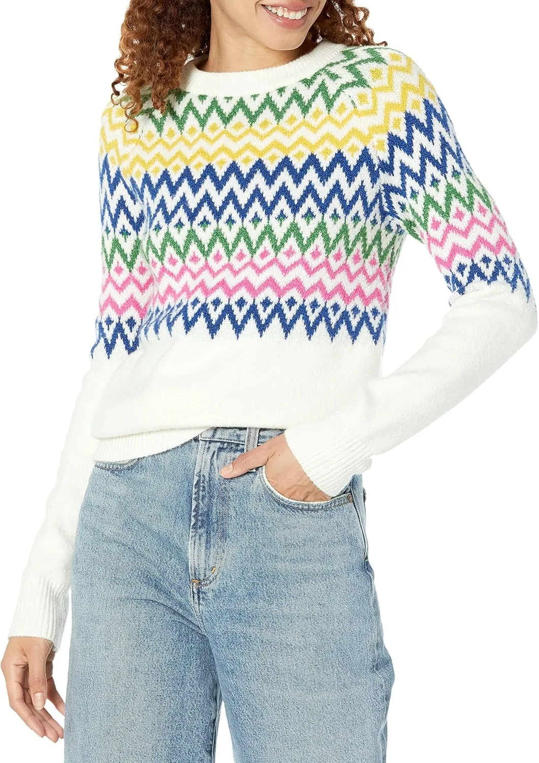Amazon Essentials Crewneck Sweater for Women, Soft-Touch