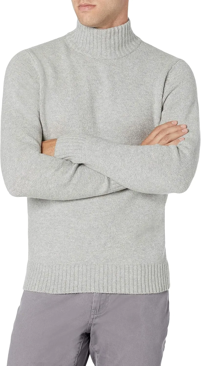 Amazon Essentials Men's Long-Sleeve Soft Touch Turtleneck Sweater