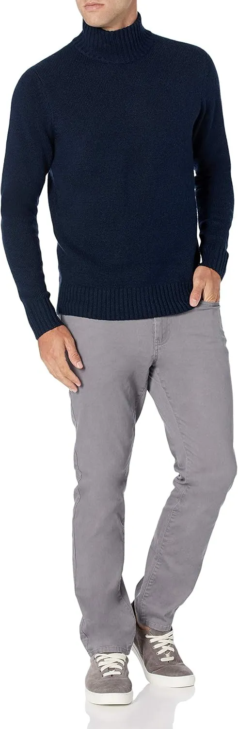 Amazon Essentials Men's Long-Sleeve Soft Touch Turtleneck Sweater