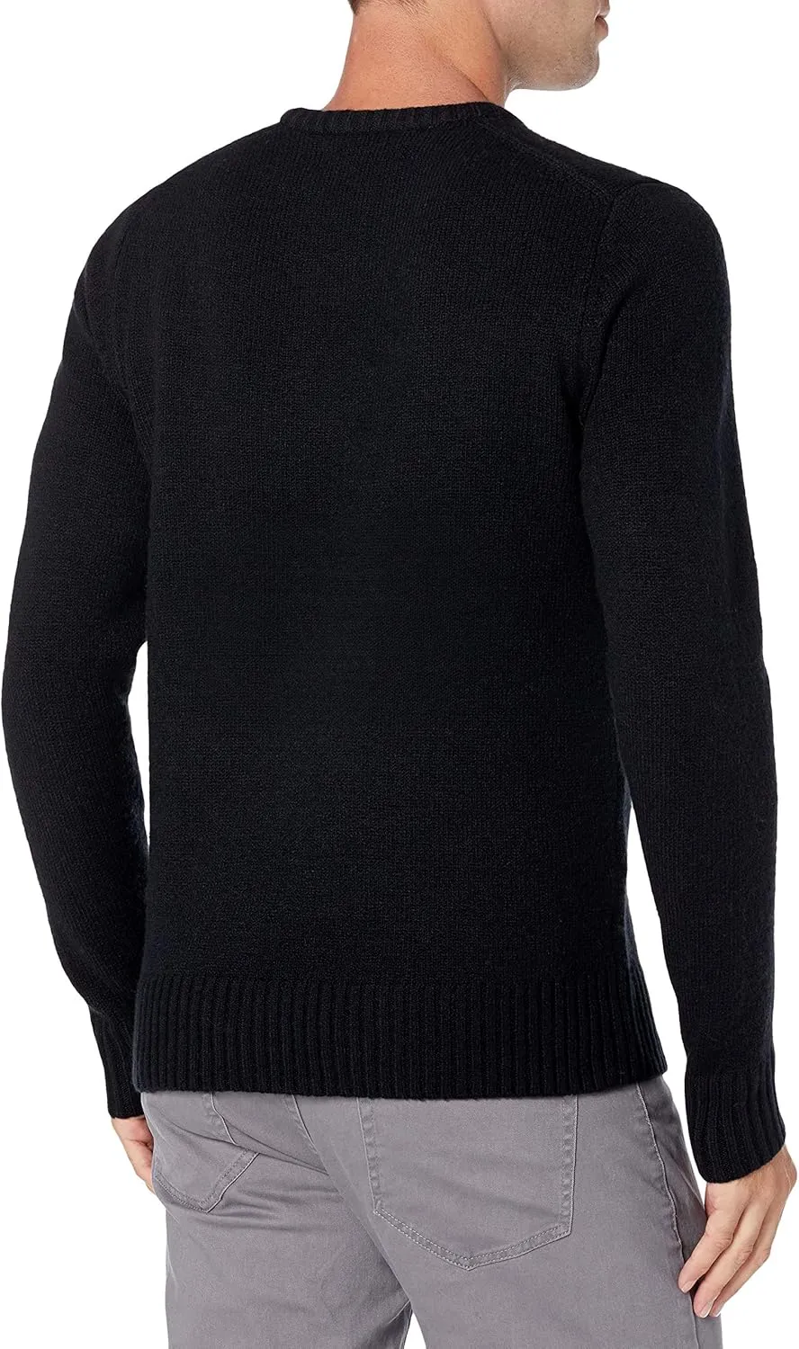 Amazon Essentials Men's Long-Sleeve Soft Touch V-Neck Sweater