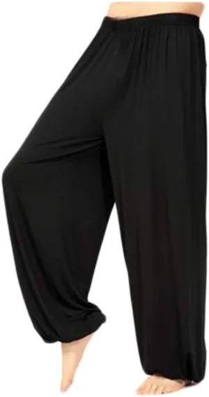 AvaCostume Men's Lightweight Loose Yoga Pants Elastic Waist Modal Yoga Harem Pants