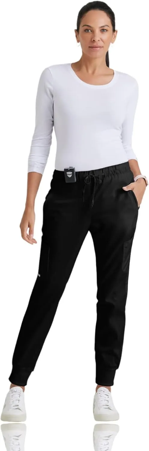 BARCO Grey's Anatomy Scrubs - Kira Scrub Jogger for Women, Yoga Style Mid-Rise Soft Touch Fabric Women's Scrub Pant