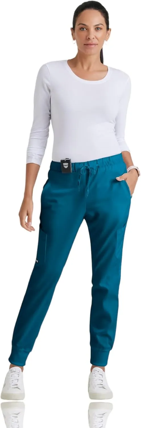 BARCO Grey's Anatomy Scrubs - Kira Scrub Jogger for Women, Yoga Style Mid-Rise Soft Touch Fabric Women's Scrub Pant