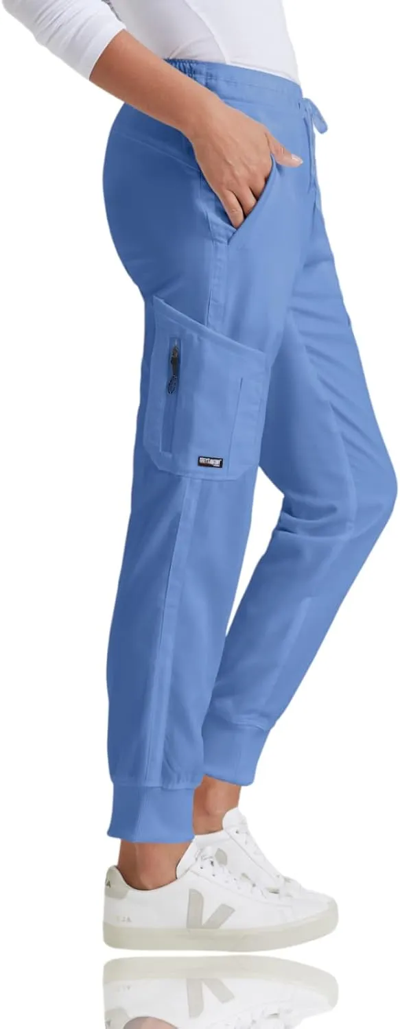 BARCO Grey's Anatomy Scrubs - Kira Scrub Jogger for Women, Yoga Style Mid-Rise Soft Touch Fabric Women's Scrub Pant