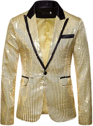Blazers For Men 2024 Suit Pure Color Hot Stamping Business Gentleman Lapel Suit Mens Blazer Windbreaker Jackets