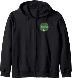 Bonsai Circle Emblem Zip Hoodie