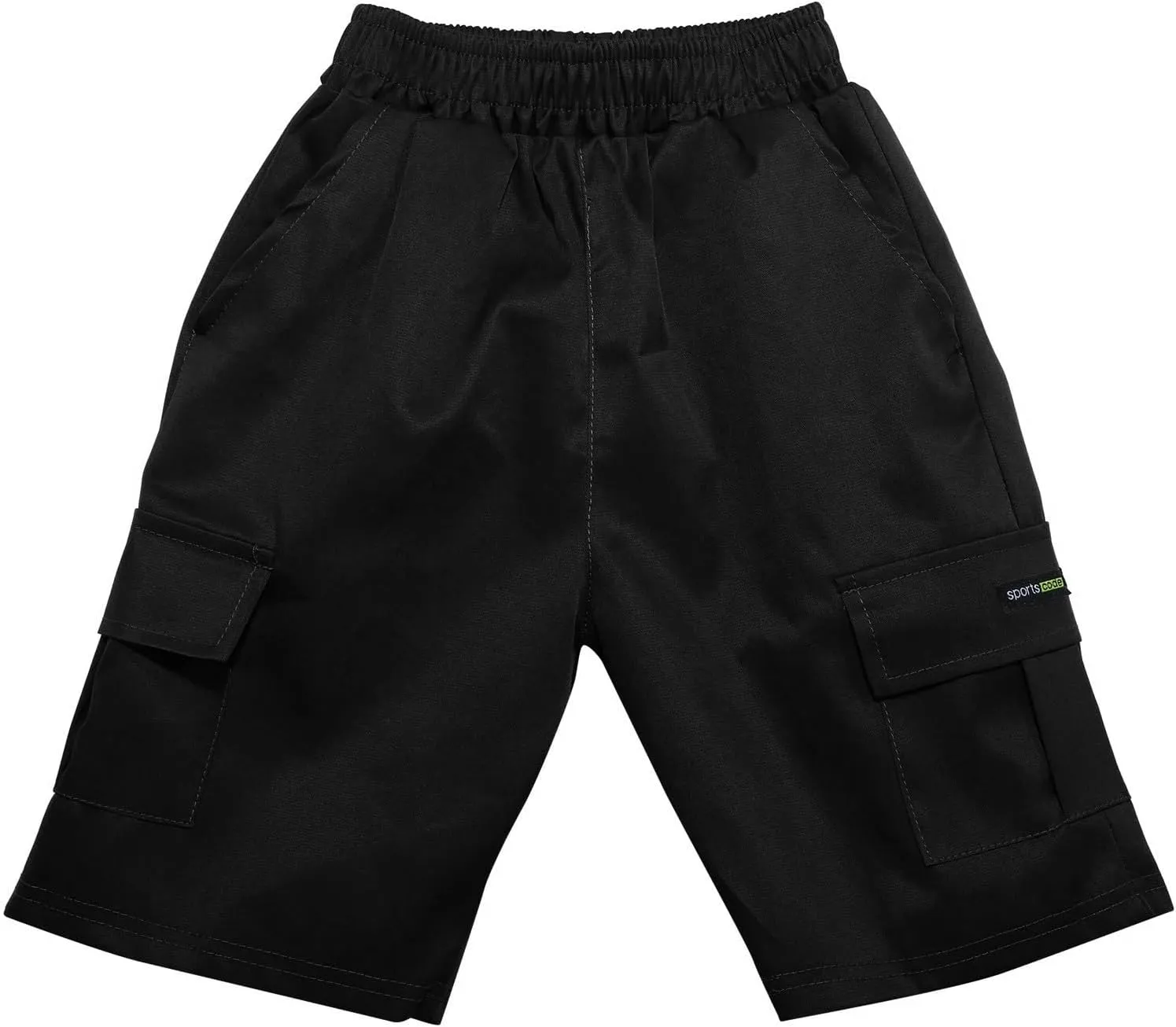 Boys Cargo Shorts Quick Dry Lightweight Straight Leg Pull-On Hiking Shorts for Sports Outdoor with Pockets