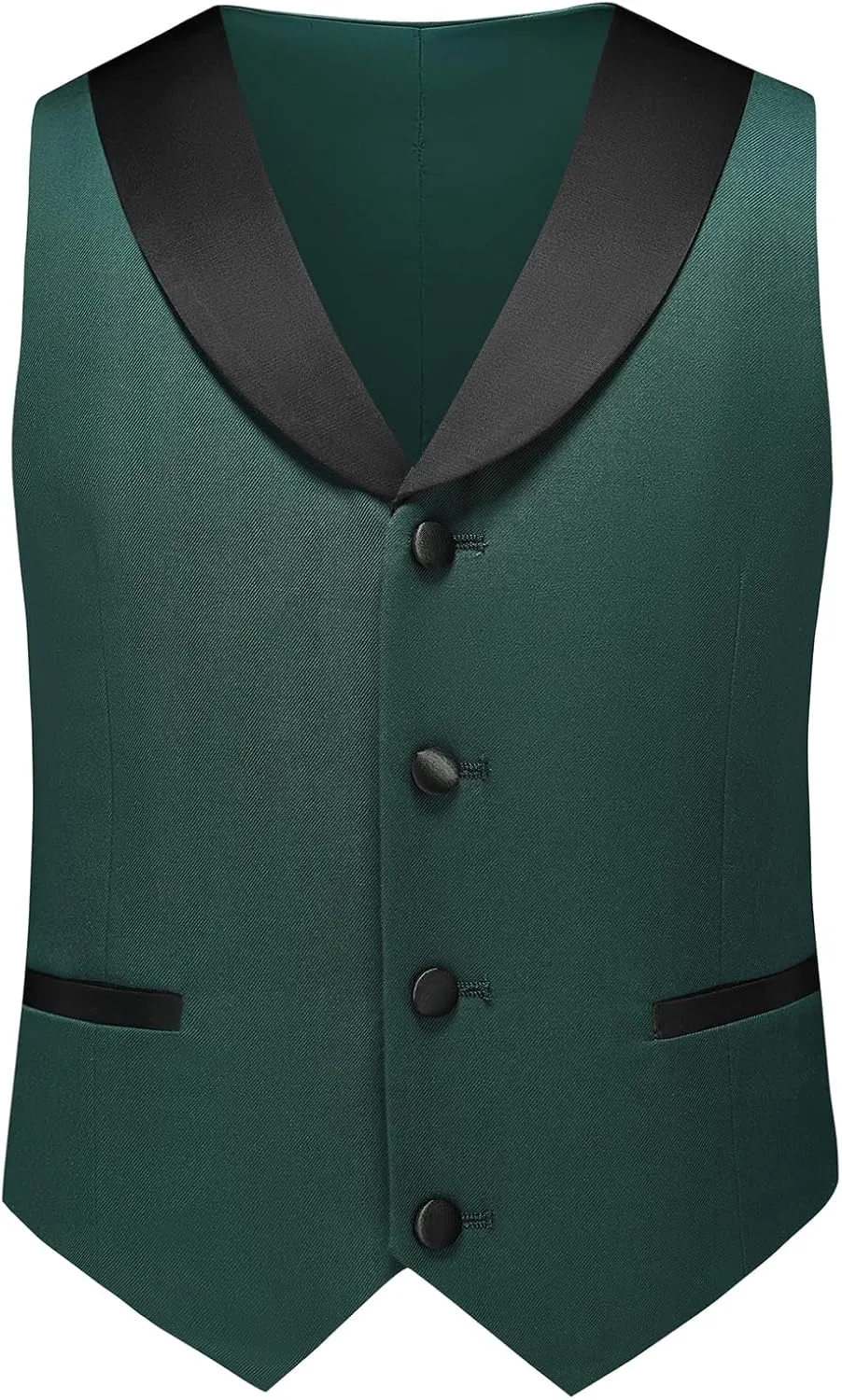 Boys Tuxedo Suit Set Slim Fit Sizes 4-18 Blazer Vest Pants 3 Piece Formal Wedding Outfit for Kids