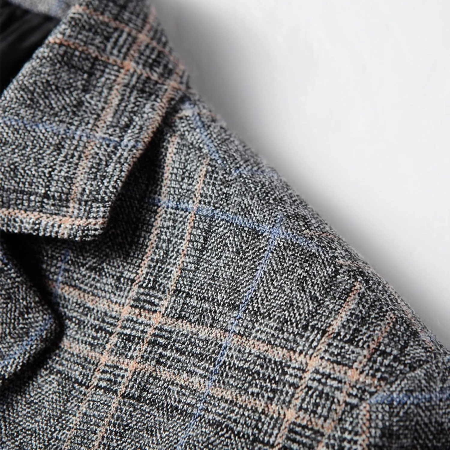 Casual Blazer for Men, Slim Fit Suit Jackets, Classic Two Button Lightweight Round Hem Pocket Sport Coat Outfits