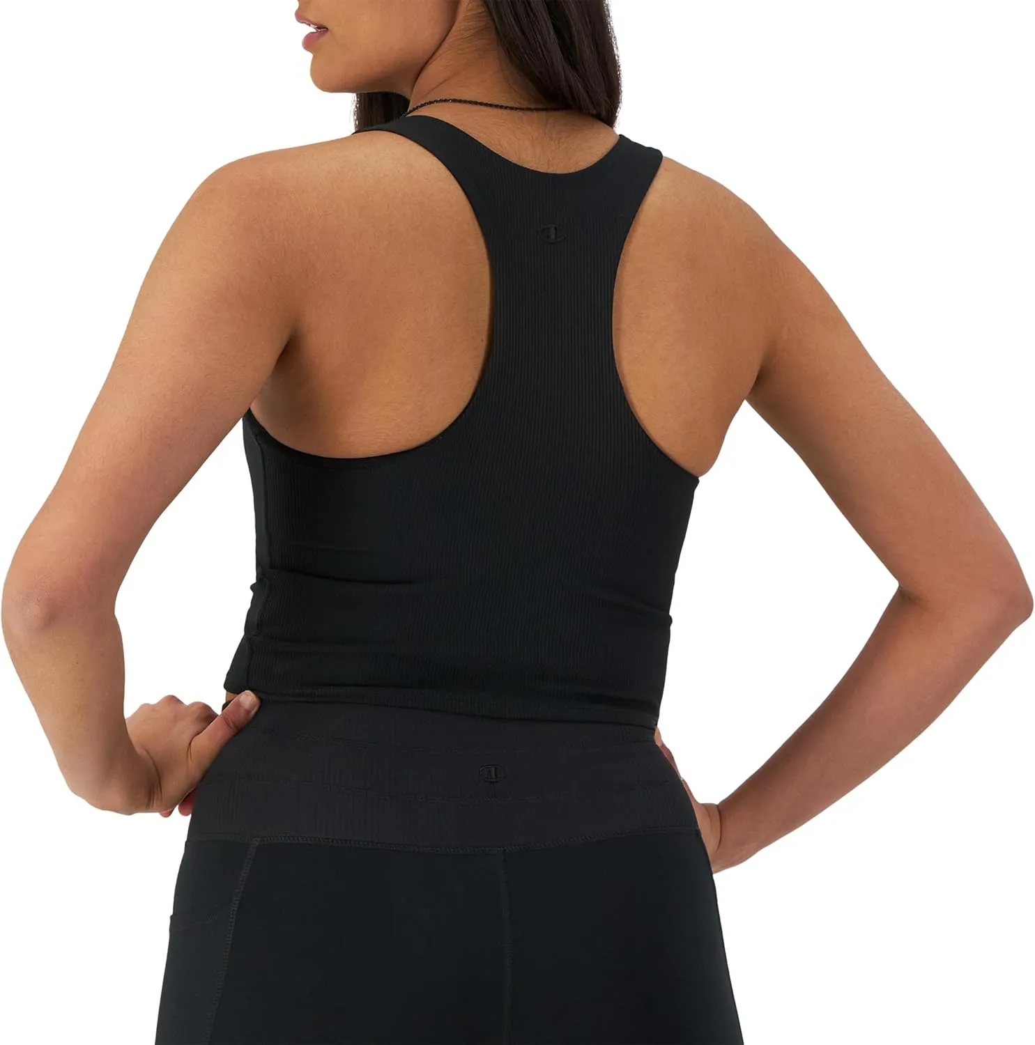 Champion Women'S Crop Top, Soft Touch, Moisture Wicking, Ribbed Cropped Top For Women