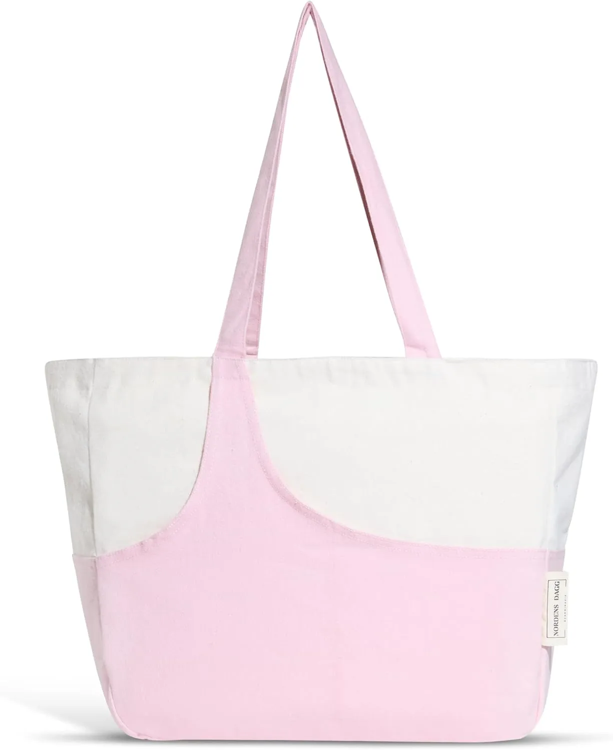 Chic & Stylish Gabardine Bag – Two-Tone Design, Washable, Soft Touch, Durable, Modern and Elegant, Shoulder Bag, 14 oz