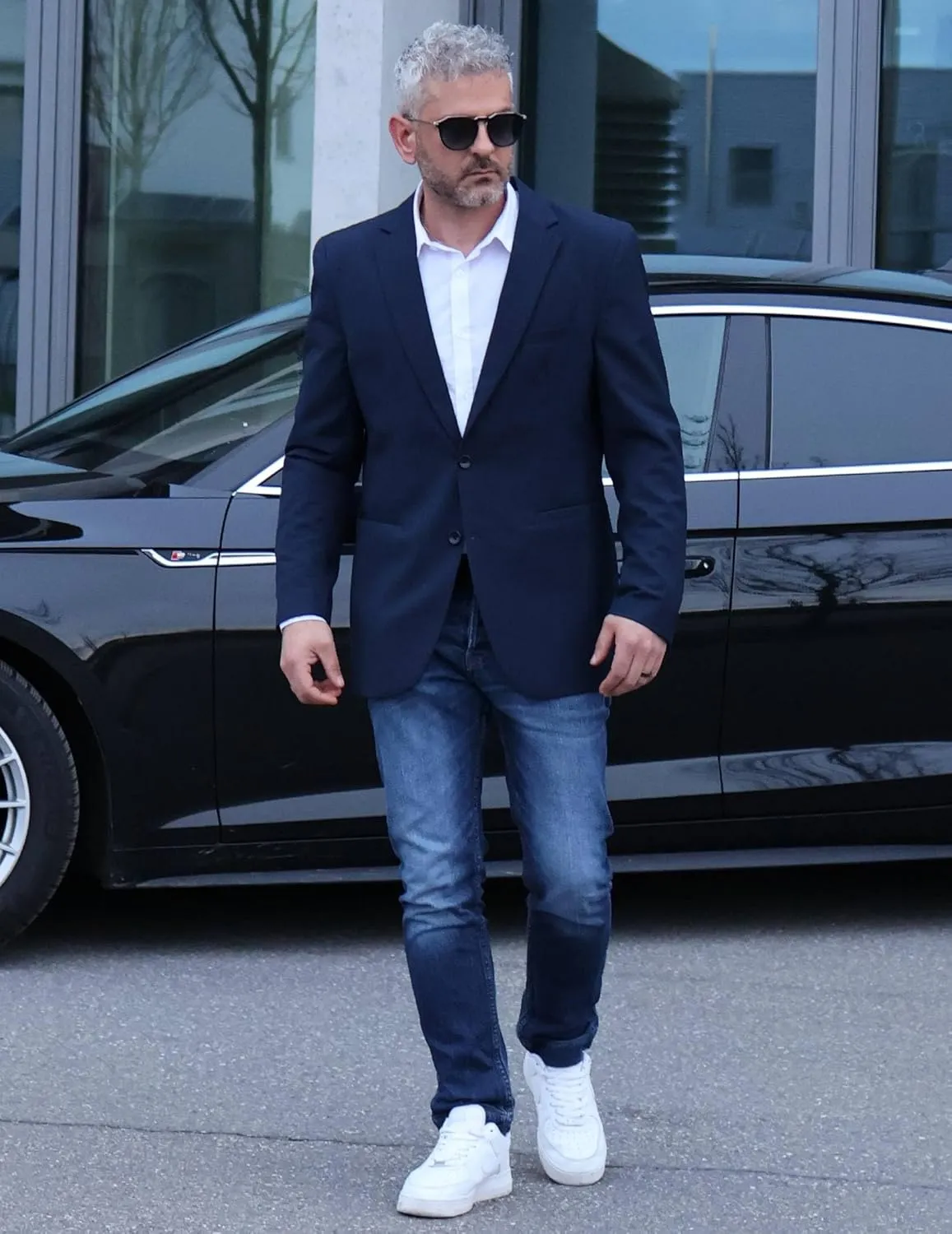 COOFANDY Mens Casual Sport Coat Slim Fit Lightweight Blazers Jacket Two Button Business Suit Jackets