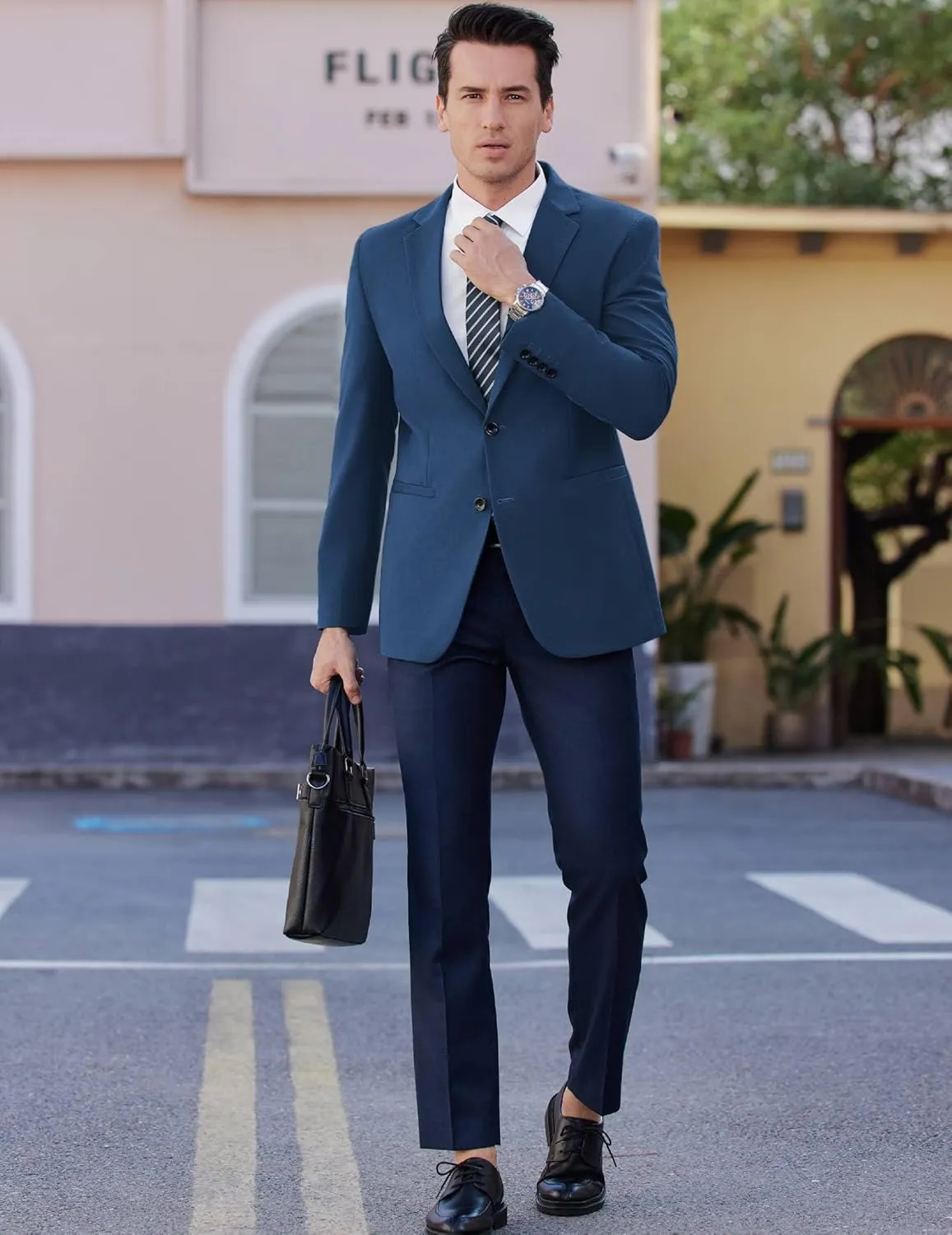 COOFANDY Mens Casual Sport Coat Slim Fit Lightweight Blazers Jacket Two Button Business Suit Jackets