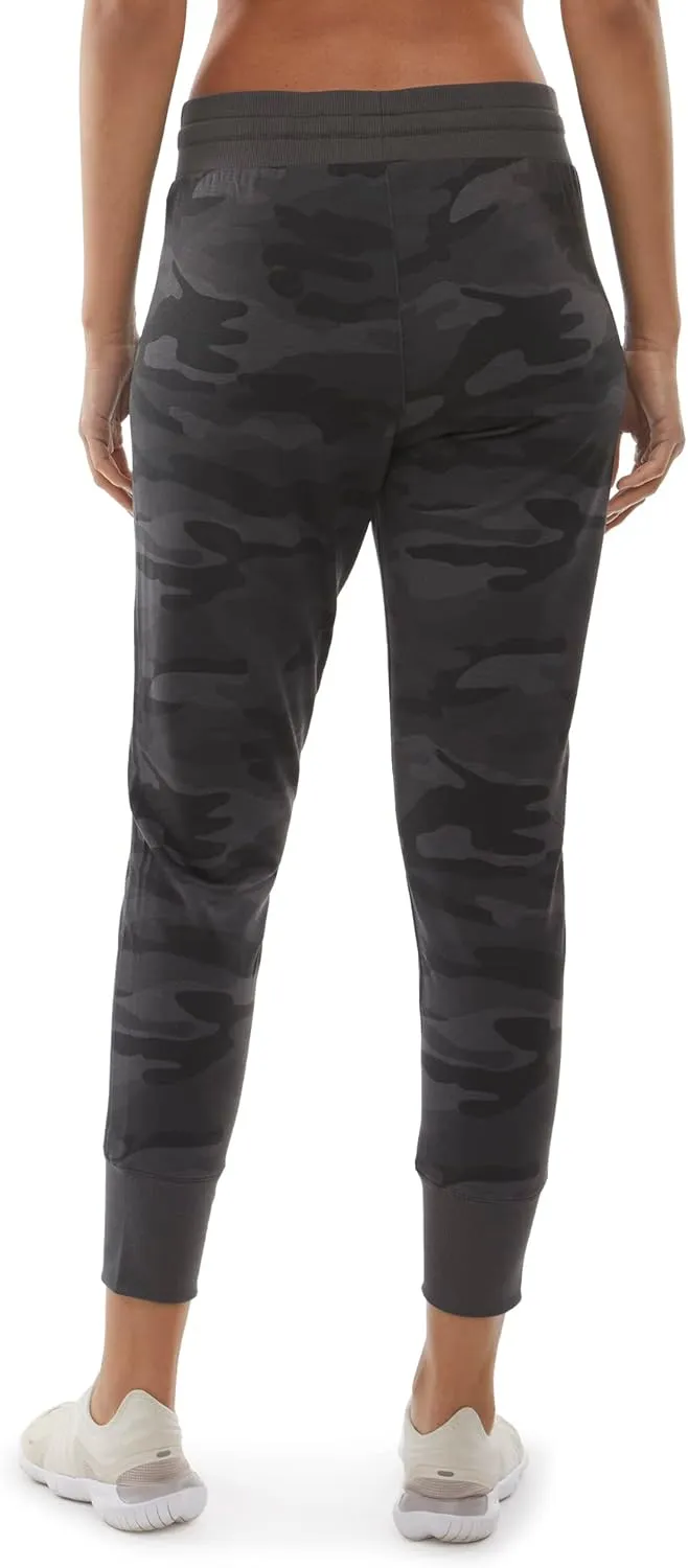 Danskin Women's Camo Printed Soft Touch Jogger