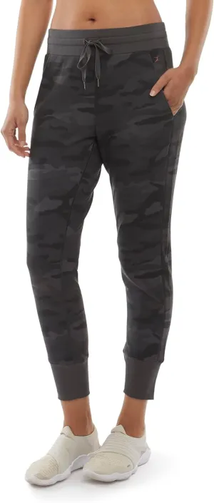 Danskin Women's Camo Printed Soft Touch Jogger
