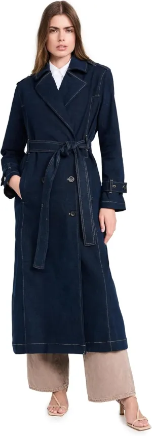 DL1961 Women's Denim Trench Coat