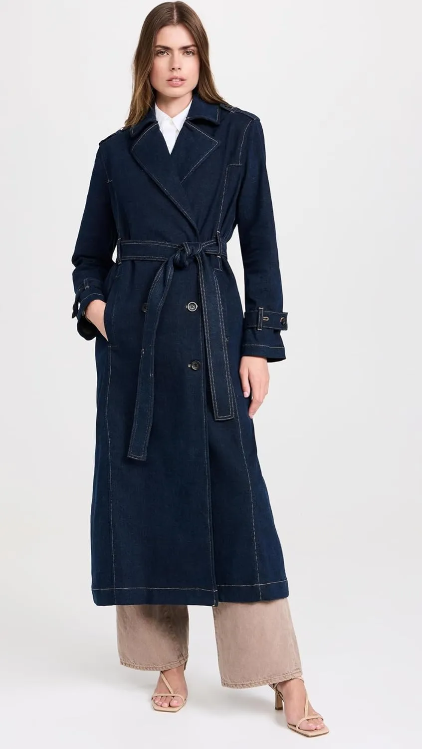 DL1961 Women's Denim Trench Coat