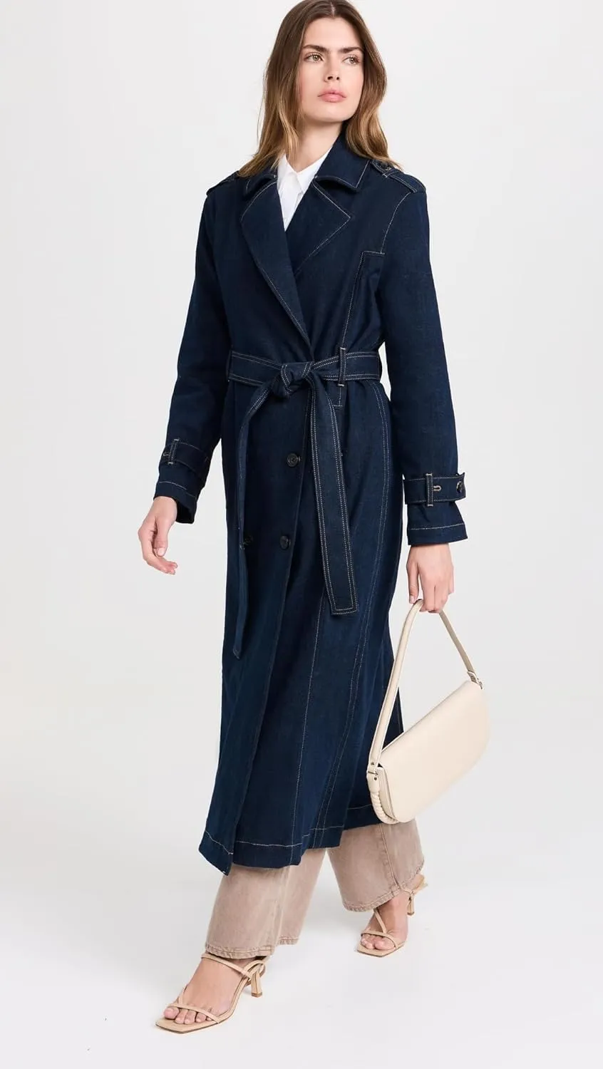 DL1961 Women's Denim Trench Coat