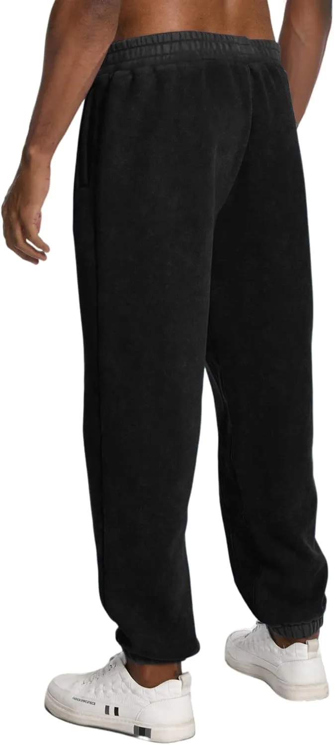 FAIABLE Mens Womens Sweatpants with Pockets - Soft, Breathable Baggy Joggers Athletic Pants for Workout, Jogging, Casual