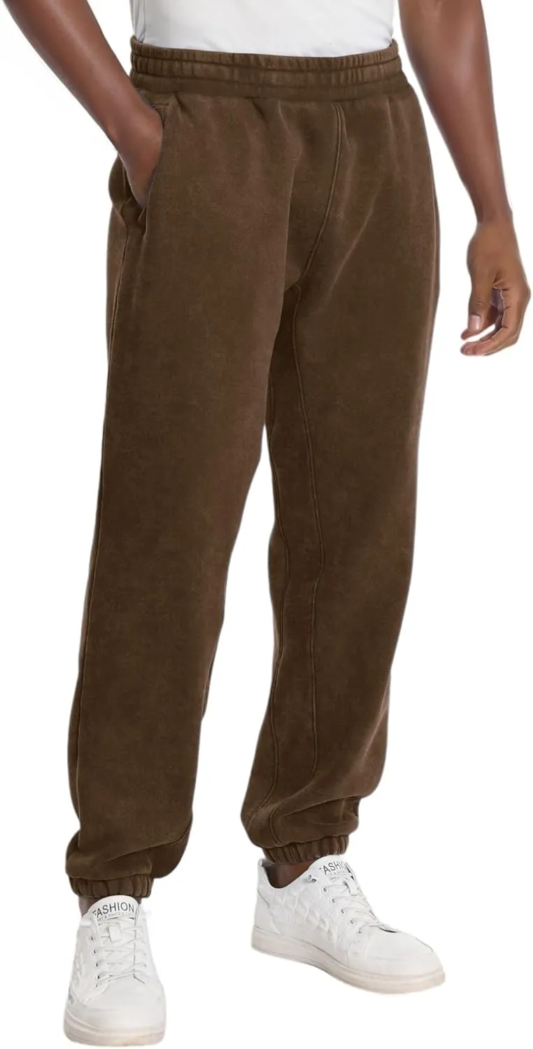 FAIABLE Mens Womens Sweatpants with Pockets - Soft, Breathable Baggy Joggers Athletic Pants for Workout, Jogging, Casual