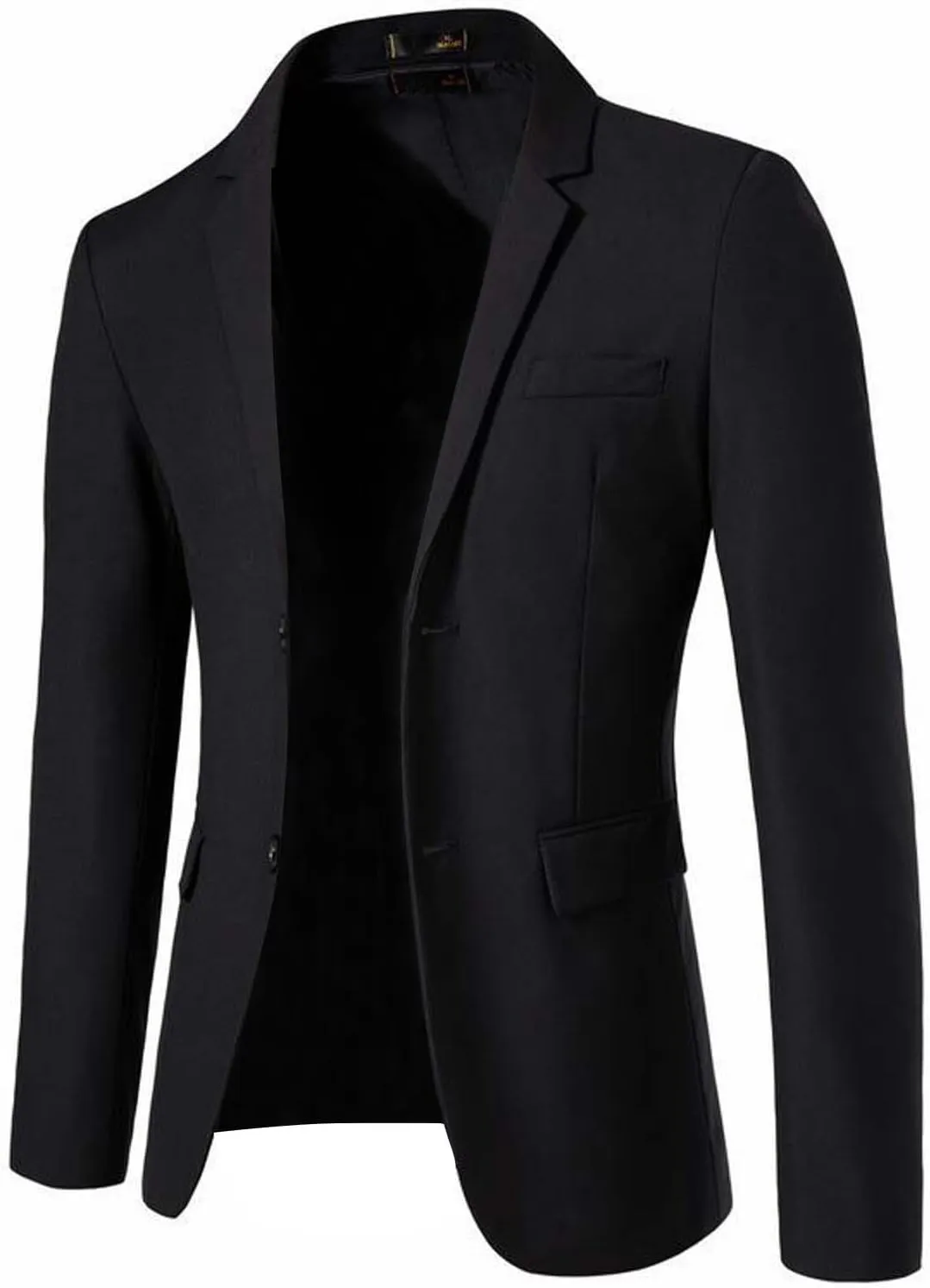 Finelylove Mens Casual Blazer Two Button Slim Fit Business Suit Jacket Lightweight Wedding Prom Tuxedo Sport Coat Blazers