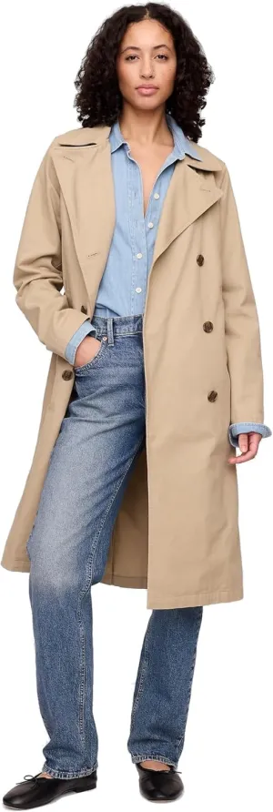 GAP Women's Modern Trench Jacket