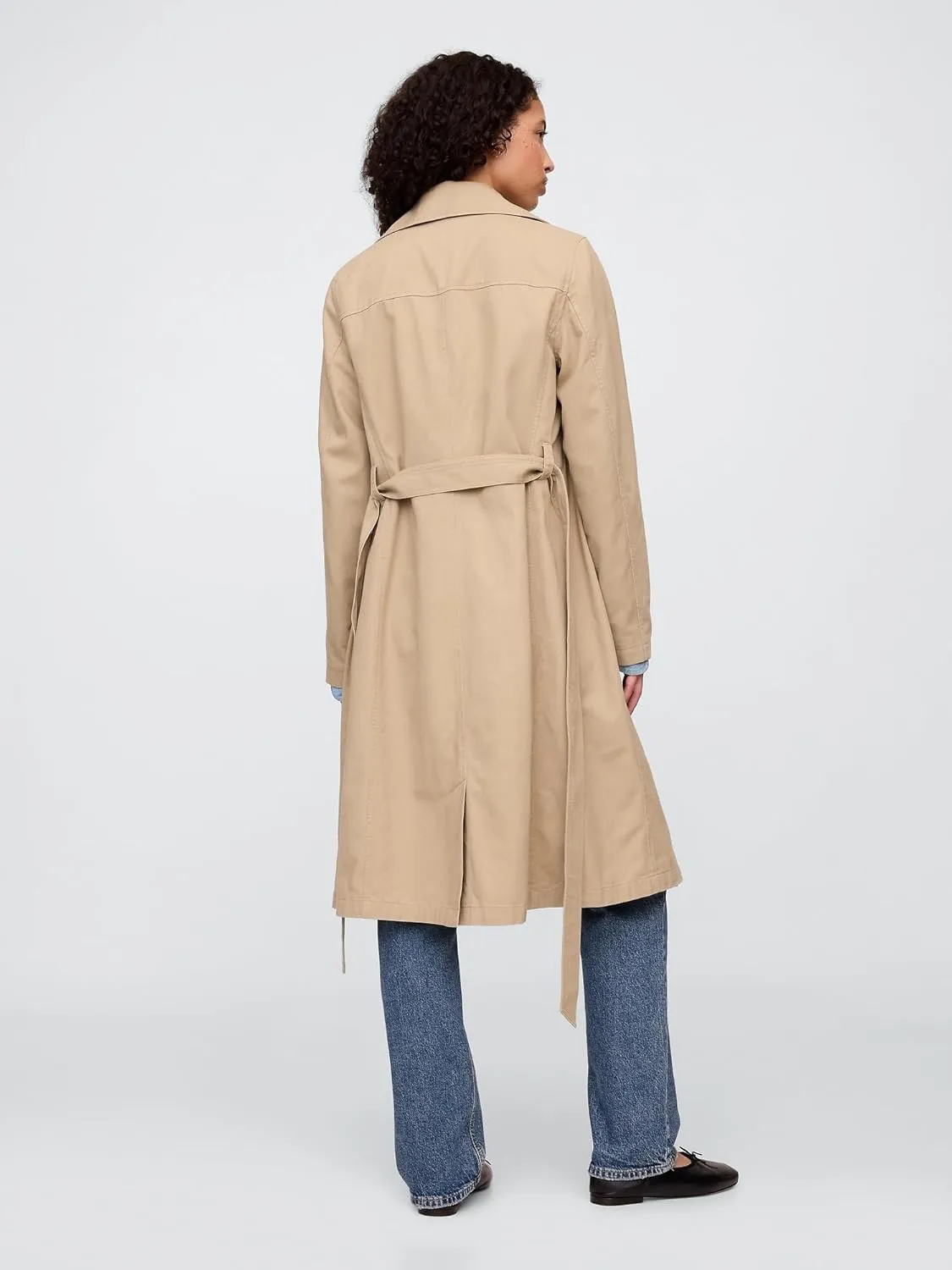 GAP Women's Modern Trench Jacket