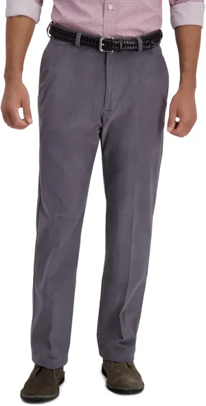 Haggar Mens Classic Fit Stretch Corduroy Pant