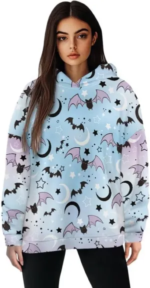 Halloween Sweatshirt for Women Graphic Hoodies 2024 Hooded Sweatshirt for Women Oversized Pullover Hoodies