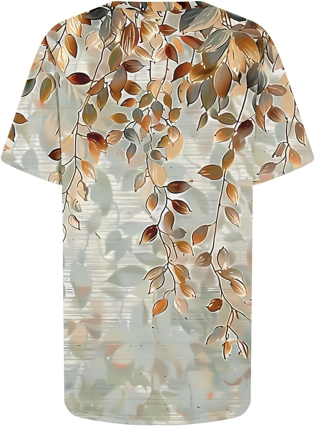 Ladies Tops and Blouses Short Sleeve T Shirts with Pockets Side Slit Crewneck Blouse Summer Clothes 2025