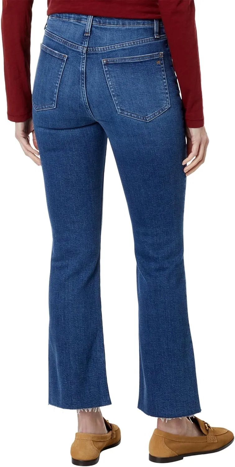 Madewell Kick Out Crop Jeans in Brinton Wash: Raw-Hem Edition