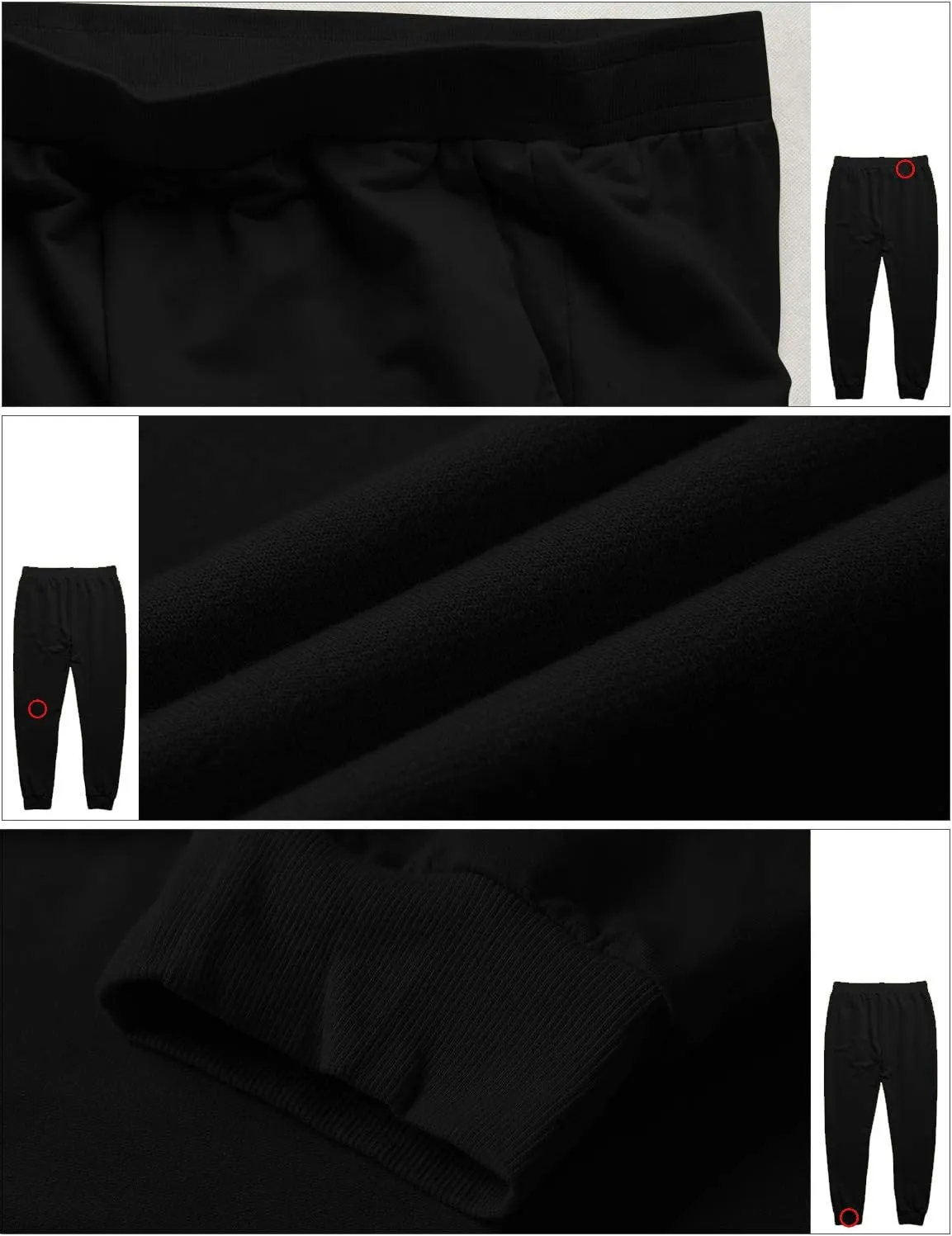 Match Mens Elastic Waist Jogger Sweatpants Casual Pants #5054
