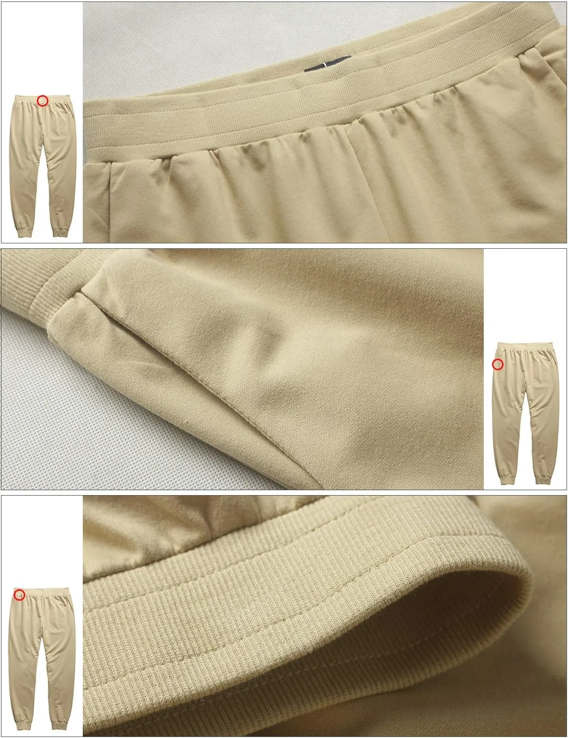 Match Mens Elastic Waist Jogger Sweatpants Casual Pants #5054