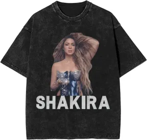Men Women Unisex Vintage Oversized Drop Shoulder Short Sleeve T-Shirts Cool Shirts Tops