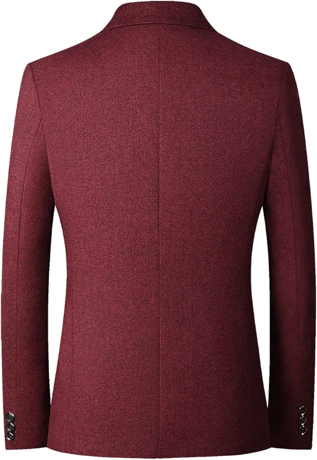 Mens Blazer Jacket, Mens Casual Lightweight Blazer Jacket Slim Fit Stretch Party Wedding Business Two Button Knit Sport Coats