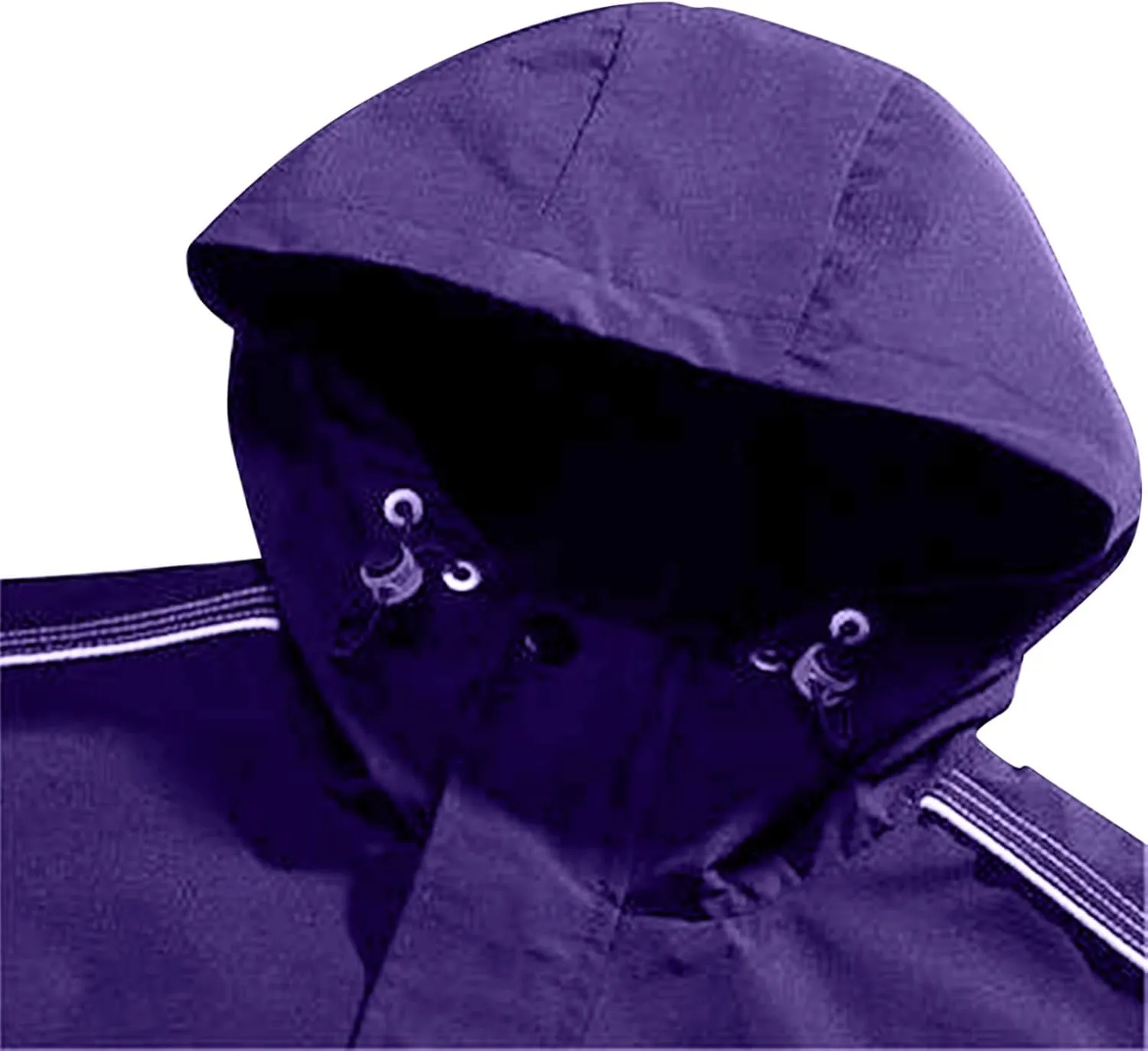 Men's Casual 2024 Double Layered Jacket Coats Fashion Winter Long Sleeved Hooded Jacket Trendy Solid Soft Windproof