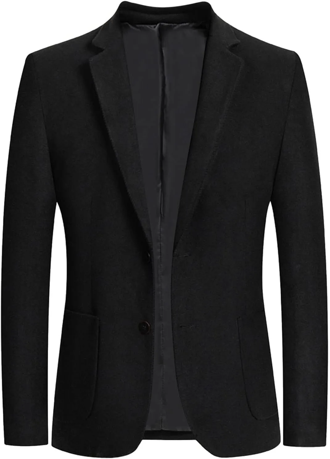 Mens Casual Blazer Suit Jackets Slim Fit One Button Solid Color Coats Lightweight Wedding Business Sports Jackets