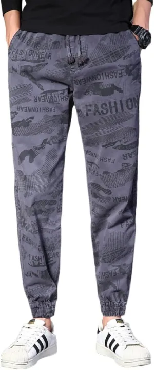 Mens Casual Pants Drawstring Elastic Waist Summer Beach Yoga Trousers Chino Pants