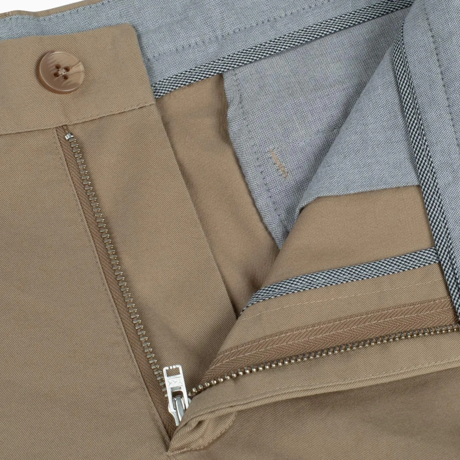 Men's Casual Pants Straight Classic Fit Cotton Flat Front Pants