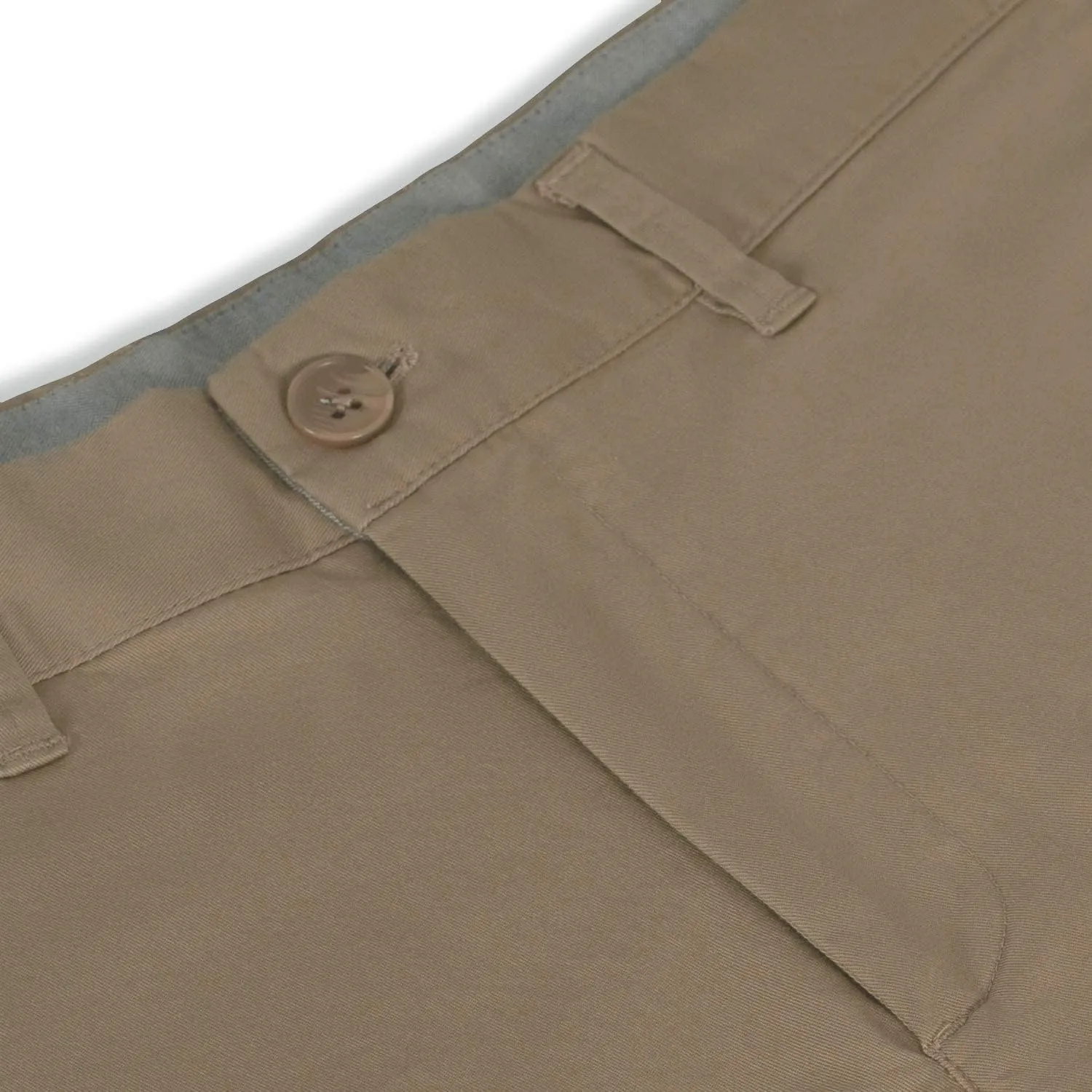Men's Casual Pants Straight Classic Fit Cotton Flat Front Pants