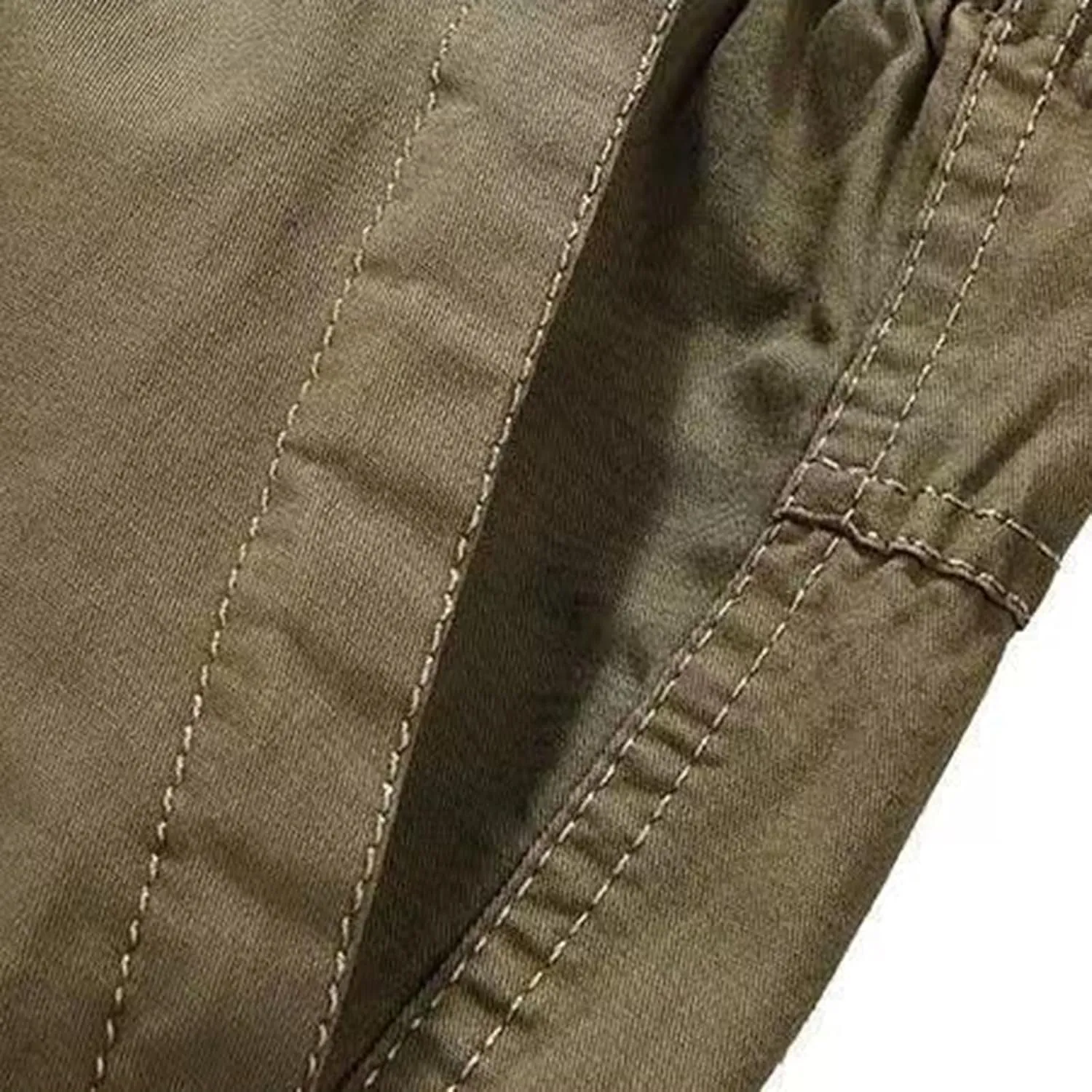 Men's Relaxed Fit Stretch Cargo Pants Baggy Wide Leg Joggers Sweatpants Fall Winter Regular Fit Pants with Pockets
