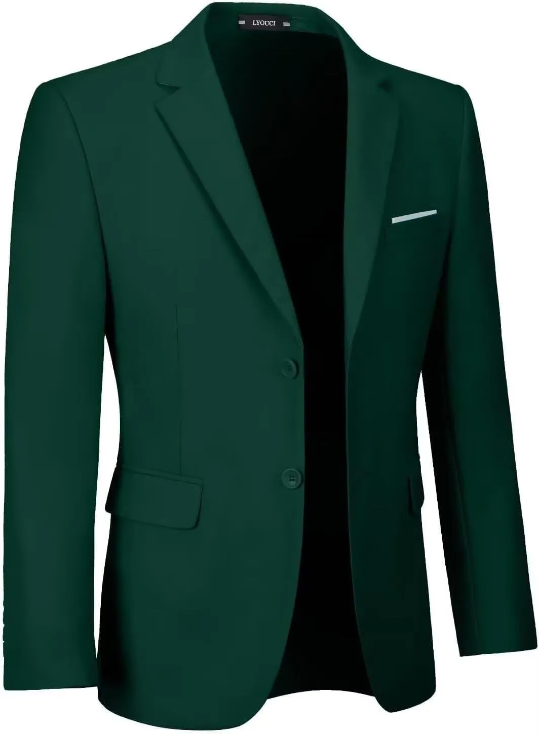 Mens Suit Jackets Casual Two Button Slim Fit Blazers Suit Separates Sport Coats with Pockets for Wedding Prom Party