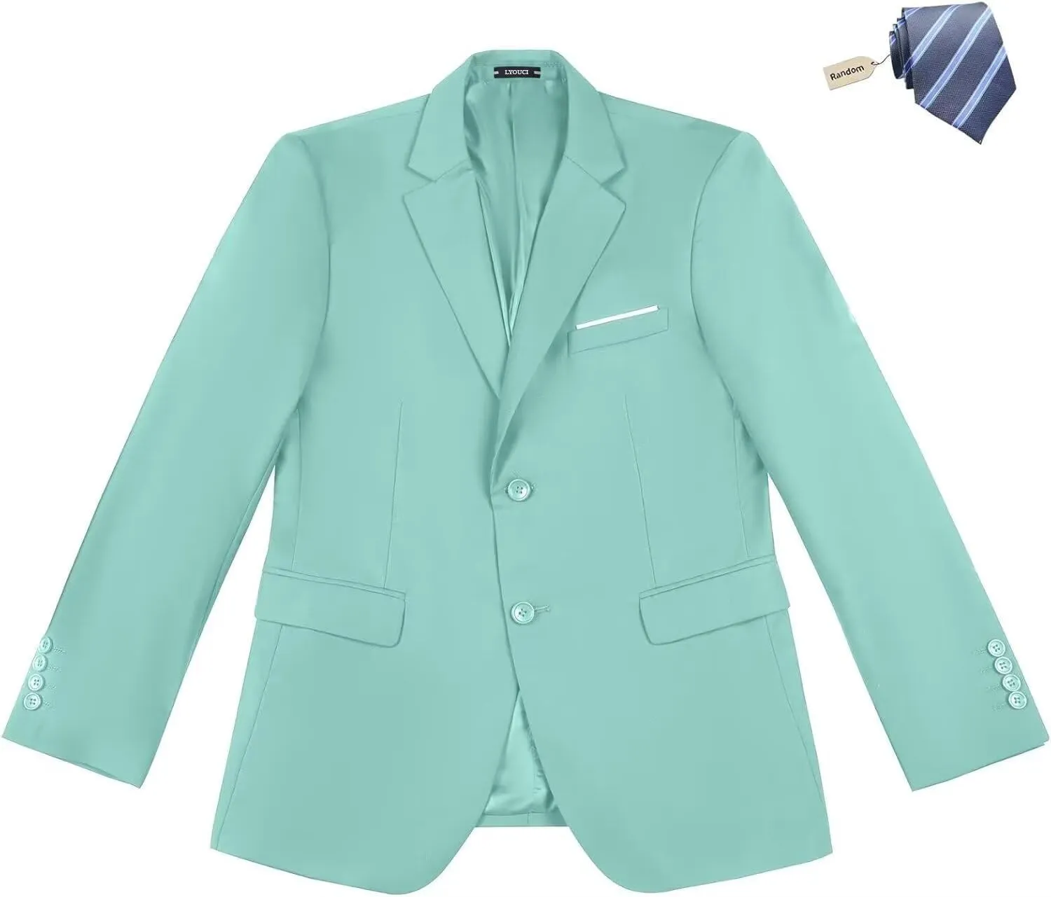 Mens Suit Jackets Casual Two Button Slim Fit Blazers Suit Separates Sport Coats with Pockets for Wedding Prom Party