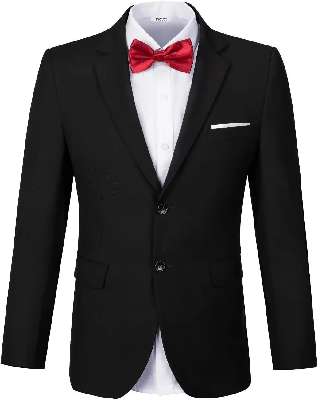 Mens Suit Jackets Casual Two Button Slim Fit Blazers Suit Separates Sport Coats with Pockets for Wedding Prom Party