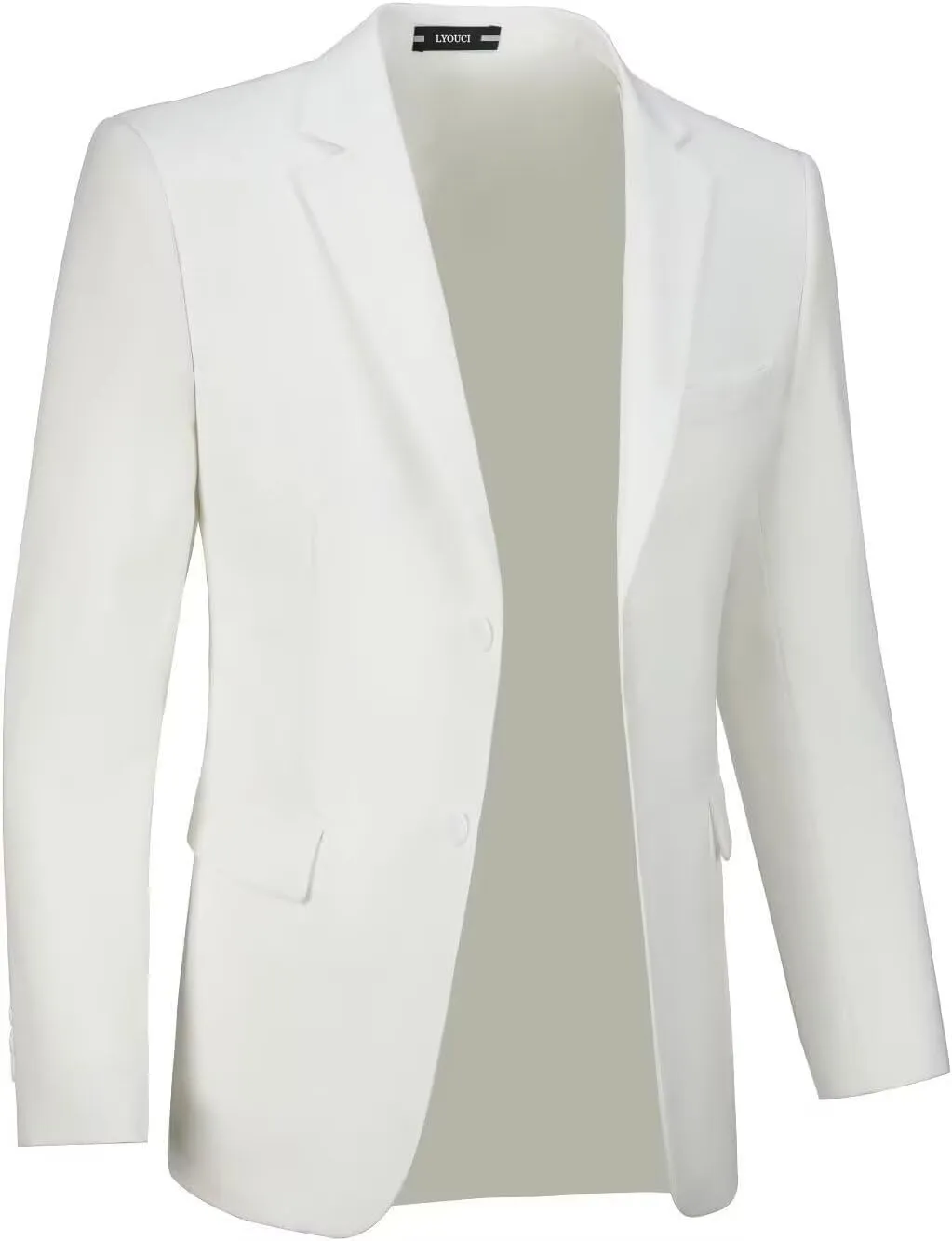 Mens Suit Jackets Casual Two Button Slim Fit Blazers Suit Separates Sport Coats with Pockets for Wedding Prom Party