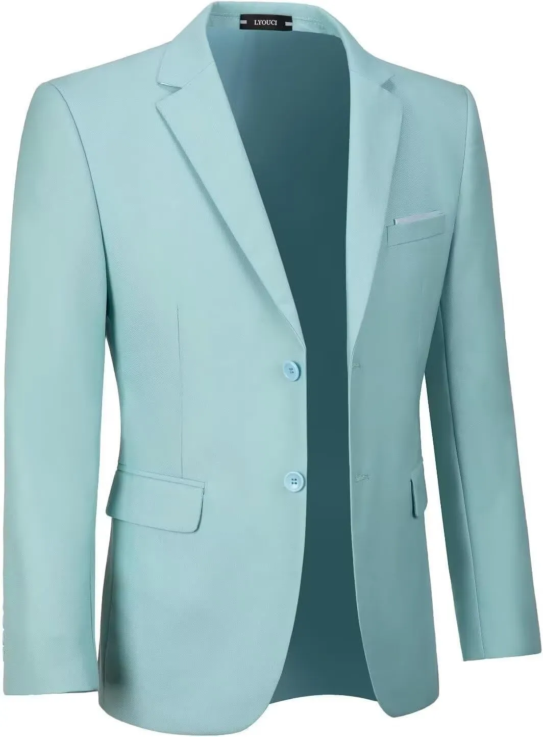 Mens Suit Jackets Casual Two Button Slim Fit Blazers Suit Separates Sport Coats with Pockets for Wedding Prom Party