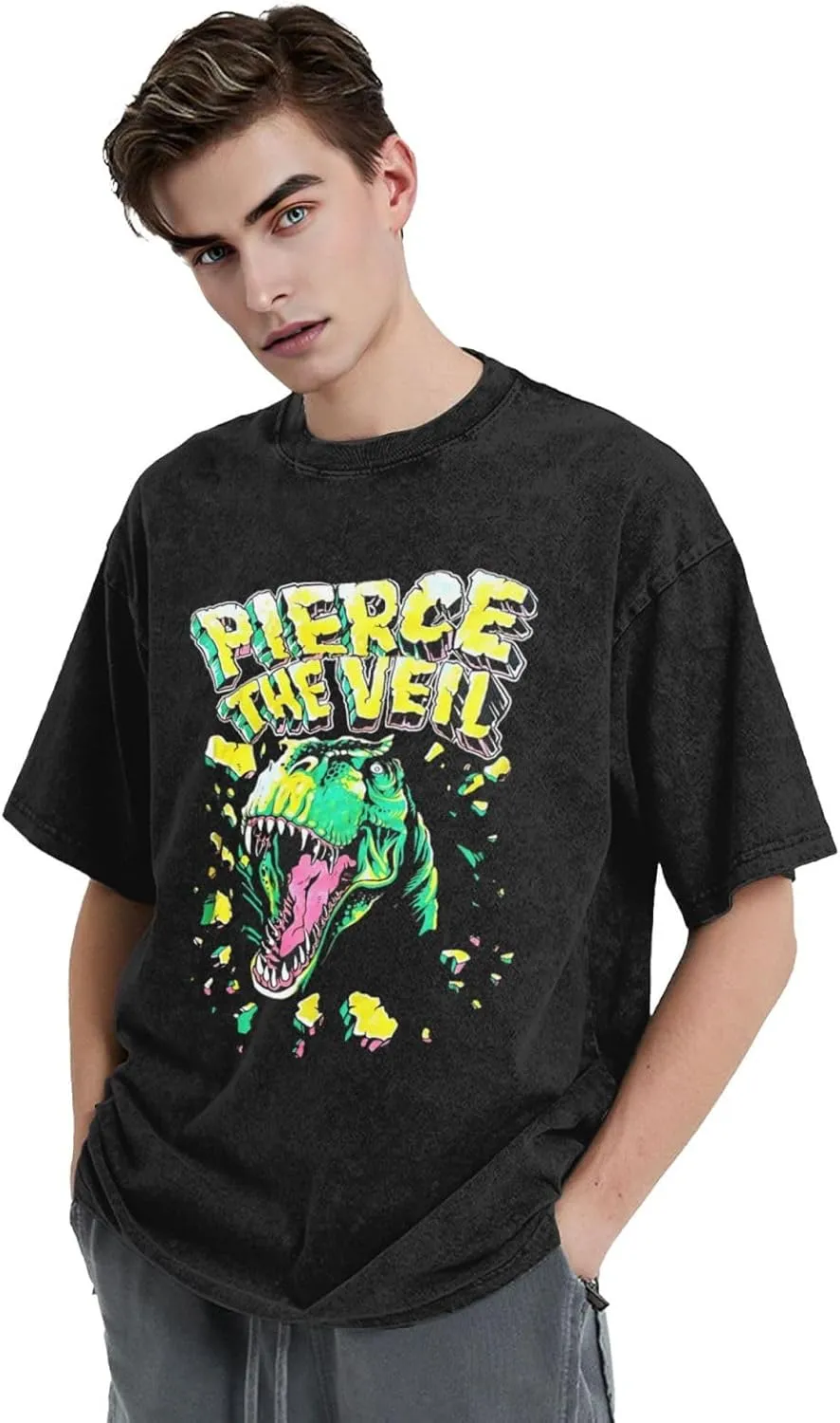 Mens T-Shirts Youth & Adult Short Sleeve Comfortable Shirt Basic Tops Tee