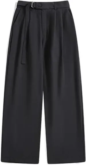 Men's Trouser Elastic Waist Casual Summer Korean-Style Long Pants for Men